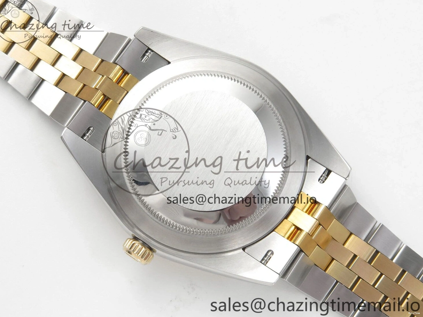 MiroTime 0424 Reliable DateJust 41mm 126333 SS YG 3EF 1:1 Best Edition Gray Roman Dial on SS YG Jubilee Bracelet SA 302